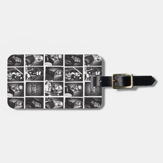 Suicide Squad | Yearbook Pattern Bagagelabel (Voorkant horizontaal)