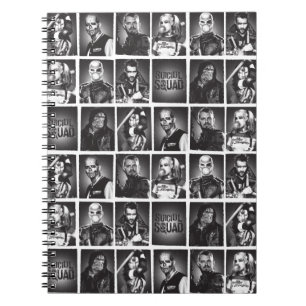 Suicide Squad Yearbook Pattern Notitieboek