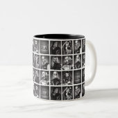 Suicide Squad | Yearbook Pattern Tweekleurige Koffiemok (Voorkant rechts)