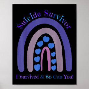 Suicide Survivor heb ik overleefd en jij ook, Rain Poster