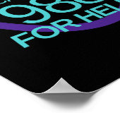 Suïcidepreventie 988 Suïcidepreventie Depressi Poster (Hoek)