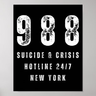 Suïcidepreventie Awareness Depression Poster