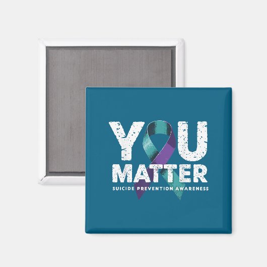 Suicides Prevention Shirts Suicide Awareness  Magneet (Voorkant / Achterkant)