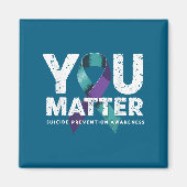 Suicides Prevention Shirts Suicide Awareness Magneet (Voorkant)