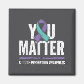 Suicides Prevention Shirts Suicide Awareness  Magneet (Voorkant)