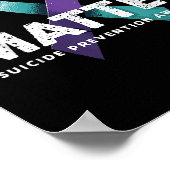 Suicides Prevention Shirts Suicide Awareness Poster (Hoek)