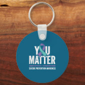Suicides Prevention Shirts Suicide Awareness  Sleutelhanger (Voorkant)