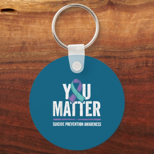 Suicides Prevention Shirts Suicide Awareness  Sleutelhanger (Voorkant)
