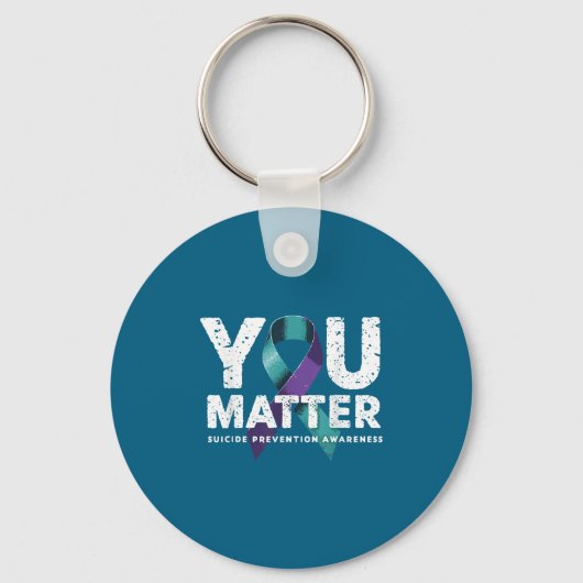 Suicides Prevention Shirts Suicide Awareness  Sleutelhanger (Voorkant)
