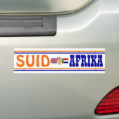 Suid-Afrika Bumpersticker (Op auto)