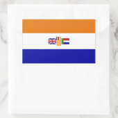 Suid-Afrika Rechthoekige Sticker (Tas)