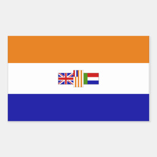 Suid-Afrika Rechthoekige Sticker