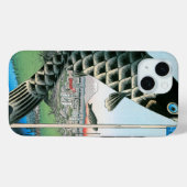 Suido Bridge en Surugadai Case-Mate iPhone Case (Achterkant (horizontaal))