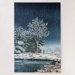 Suijin-bos aan de Sumida-rivier door Tsuchiya Koit Legpuzzel