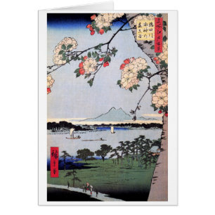 Suijin Shrine en Massaki op de Sumida-rivier