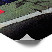 Suijin Shrine en Massaki op de Sumida-rivier Poster (Hoek)