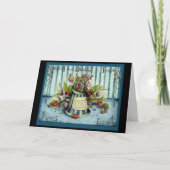 Suiker 6-jarig huwelijksjubileum cadeaukaart kaart (Voorkant)