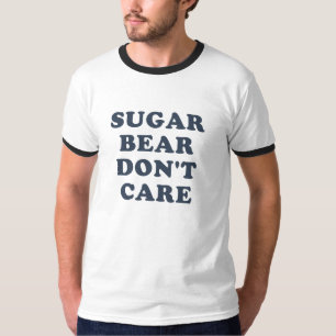 Suiker Beer niet schelen T-shirt