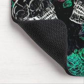 Suiker Blauw Roos | Cool Royal Sapphire Grunge Muismat (Hoek)