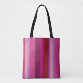 Suiker Candy Strepen Tote Bag (Voorkant)