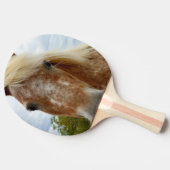 Suiker de Appaloosa-paarden, Tafeltennisbatje (Zijkant)