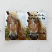 Suiker de Appaloosa-paardendag Kaart (Binnen)