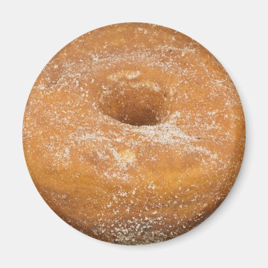 Suiker Donut Food Dessert Magnet (Voorkant)