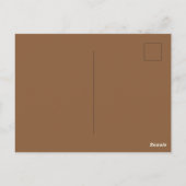Suiker Donut Zoet Briefkaart (Achterkant)