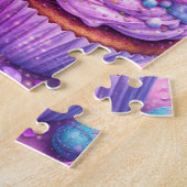 Suiker Droomvluchten: Candy Cupcake Genot Legpuzzel (Zijkant)
