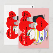 Suiker en Kruiden - Ouderwetse Valentijnkaart Kuns Briefkaart (Voorkant / Achterkant)