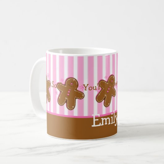 Suiker en pekelbrood Aangepaste Mok (Voorkant links)