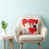 Suiker en specerij - Kaart van oude, gesmolten Val Kussen (Stoel)