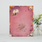 Suiker en specerij Volledige Pagina Recept (Staand voorkant)