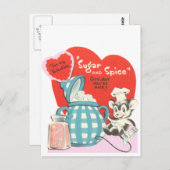 Suiker en specerijen briefkaart (Voorkant / Achterkant)