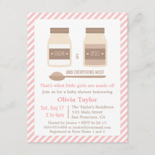 Suiker en specerijen en alles wat in Nice Baby sho Kaart