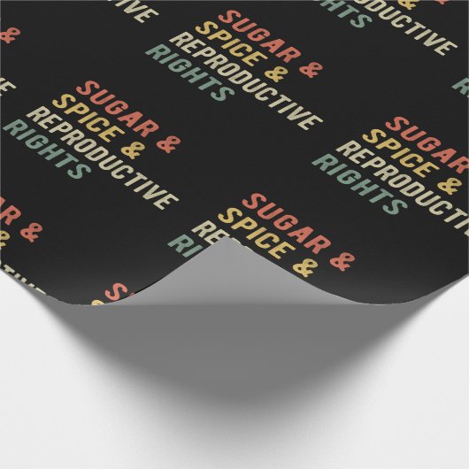 Suiker en specerijen en reproductieve rechten I Cadeaupapier (Hoek)