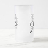 suiker en specerijen op ijs matglas bierpul (Center)