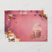 Suiker en Spice Blank Recept Kaart (Voorkant / Achterkant)