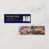 Suiker er geen druppel mini visitekaartje (Voorkant / Achterkant)