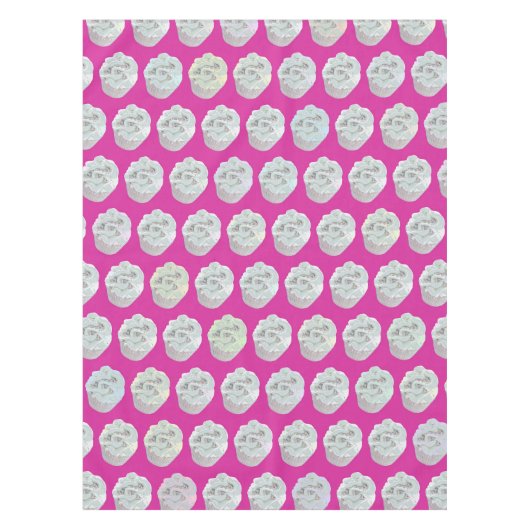 Suiker Frosted Cupcakes Tafelkleed (Voorkant)