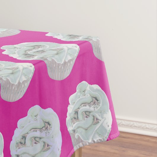 Suiker Frosted Cupcakes Tafelkleed (Voorbeeld)