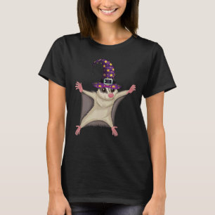Suiker Glider Halloween Witch Pet T-shirt
