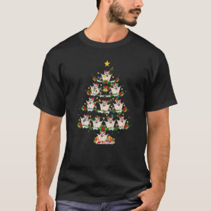 Suiker Glider Xmas lampjes Suiker Glider Kerstmis T-shirt