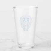 Suiker Great Dane Schedel Glas (Achterkant)