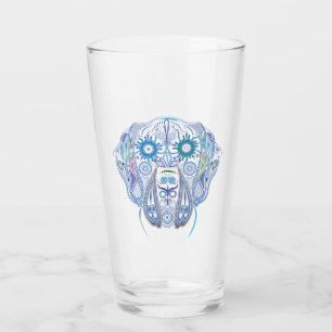 Suiker Great Dane Schedel Glas