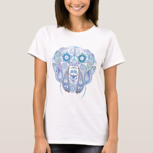 Suiker Great Dane Schedel T-shirt