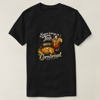 Suiker hoort in thee, niet in maisbrood T-shirt