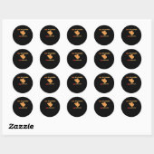 Suiker is niet alles ronde sticker (Vel)