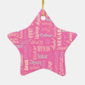 Suiker Keramisch Ornament (Achterkant)