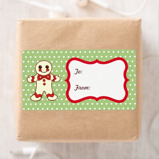 Suiker kerstkoekjeskoekjes, cadeauetiketten voor L Etiket (Insitu)